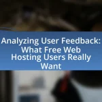 Analyzing User Feedback: What Free Web Hosting Users Really Want