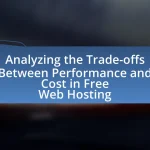 Analyzing the Trade-offs Between Performance and Cost in Free Web Hosting