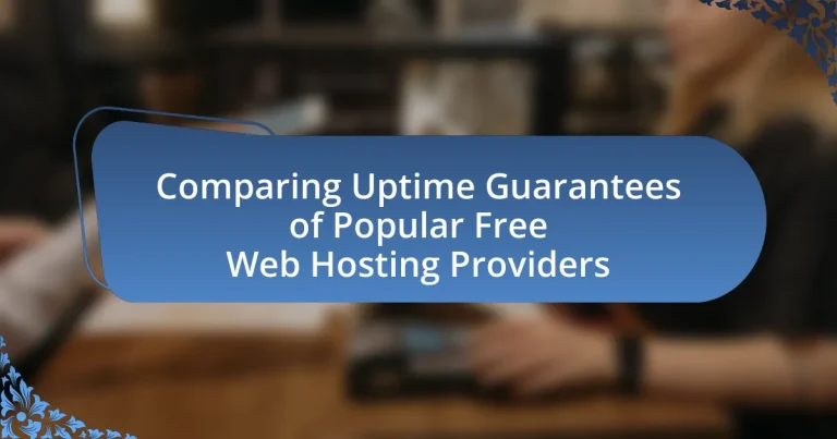 Comparing Uptime Guarantees of Popular Free Web Hosting Providers