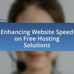 Enhancing Website Speed on Free Hosting Solutions