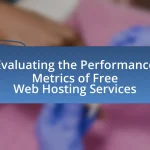 Evaluating the Performance Metrics of Free Web Hosting Services
