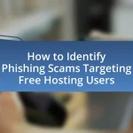 How to Identify Phishing Scams Targeting Free Hosting Users