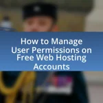 How to Manage User Permissions on Free Web Hosting Accounts