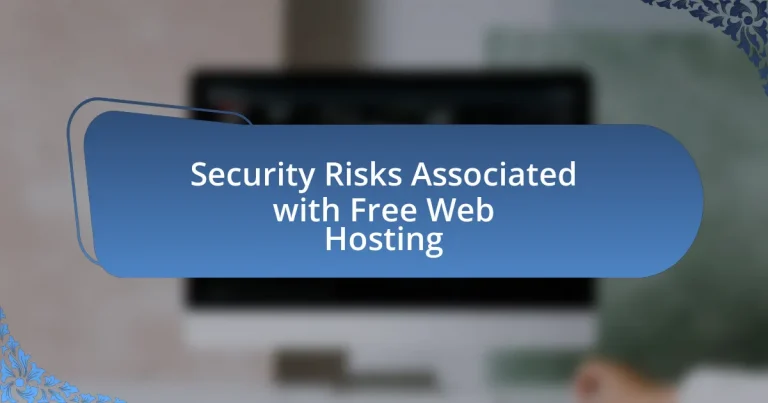 Security Risks Associated with Free Web Hosting