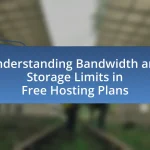 Understanding Bandwidth and Storage Limits in Free Hosting Plans